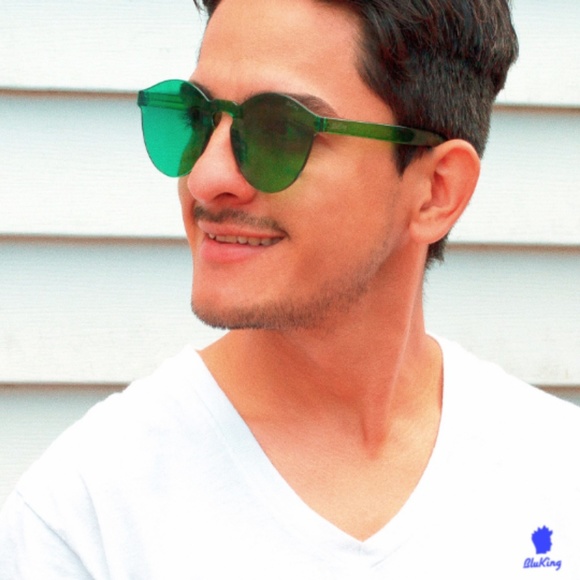 🔥ON FIRE🔥Transparent Round Retro Sunglasses 😎🌴 - Picture 2 of 8